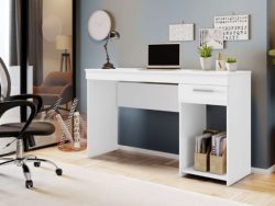 Mesa Computador Office Notavel Branco 1 Gaveta 2070