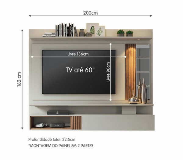 Painel Riviera Off White/Savana - Image 2