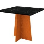 Mesa Marina 100x100 Ipê Nero