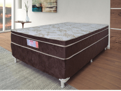 Cama Box Casal Molas Ensacadas 138x188x0.68