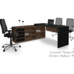 Conjunto Gold 160 Dir 192x180 40 MM Ambar/ Preto