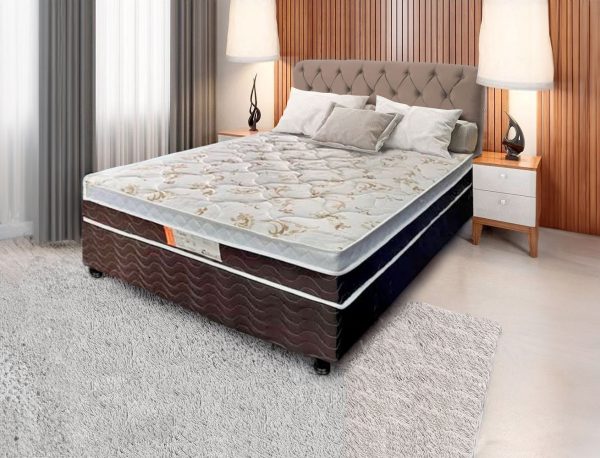 Cama Box Casal Viena Molas Ensacadas 138x188x52