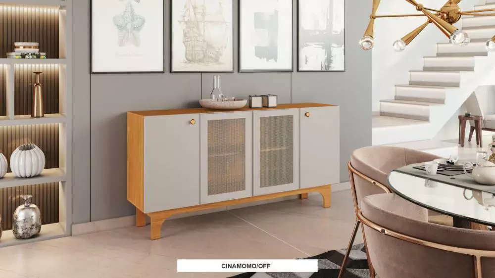 Buffet Delícia Candian Cinamomo/ Off White