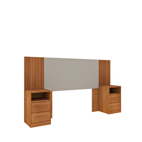 Painel Box Casal Barcelona Cinamomo/ Off White - Image 2