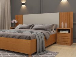 Painel Box Casal Barcelona Cinamomo/ Off White