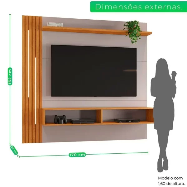 Painel Agrado Candian Off White/Cinamomo - Image 4